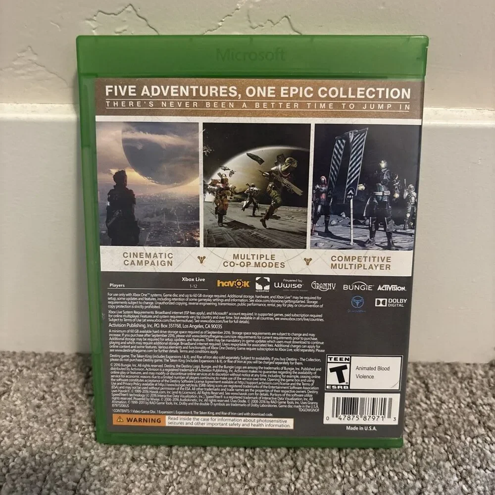 Destiny The Collection - Xbox One Standard Edition